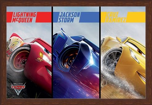 Framed Framed Split - Cars 3