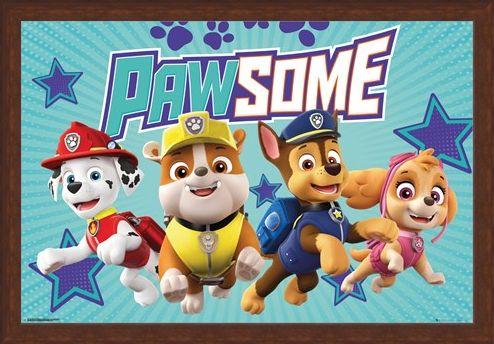 Framed Framed Pawsome - Paw Patrol
