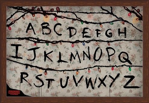 Framed Framed (R, U, N) - Stranger Things