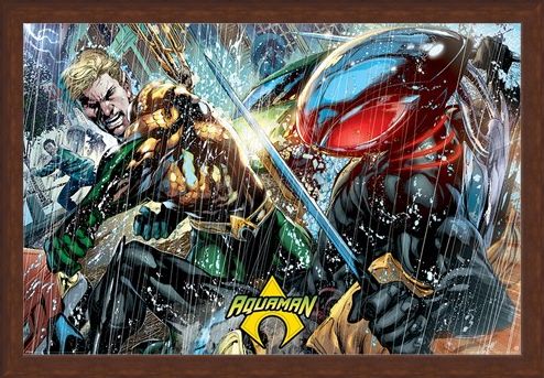 Framed Framed Atlantean Punch - Aquaman