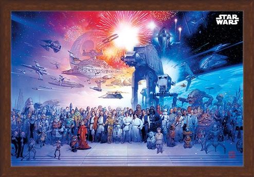 Framed Framed Universe - Star Wars