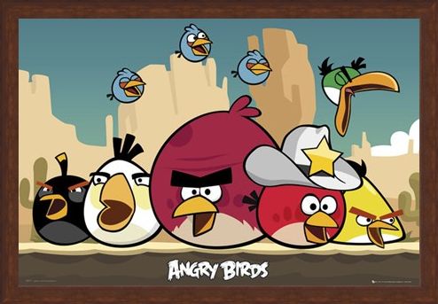 Framed Framed The Sheriff has Arrived! - Angry Birds