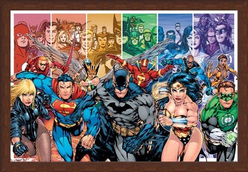 Framed Framed Justice League of America - DC Comics