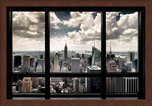 Framed Framed New York View - New York City
