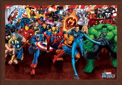 Framed Framed Attack! - Marvel Heroes