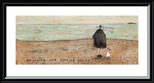 Framed Framed Enjoying our Special Place - Sam Toft