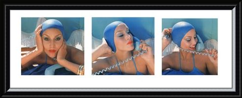 Framed Framed Jerry Hall 1975 - Norman Parkinson