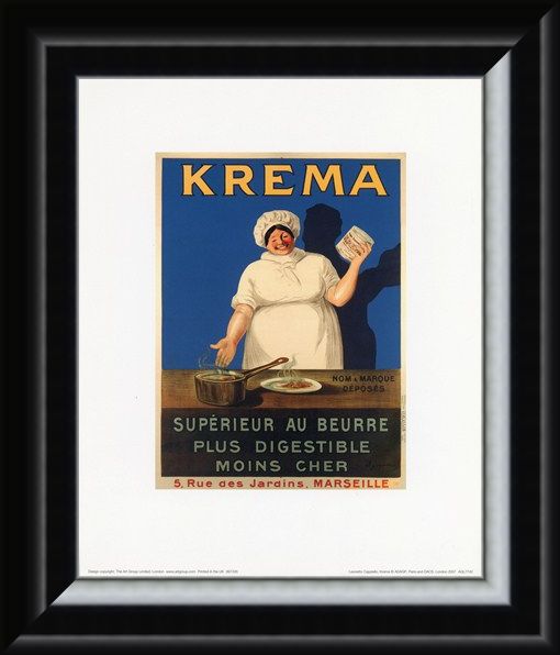 Framed Framed Krema - Leonetto Cappiello