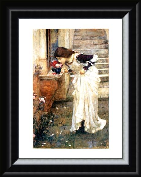 Framed Framed The Shrine - John William Waterhouse