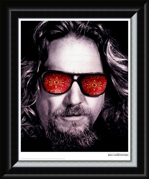 Framed Framed The Dude - The Big Lebowski