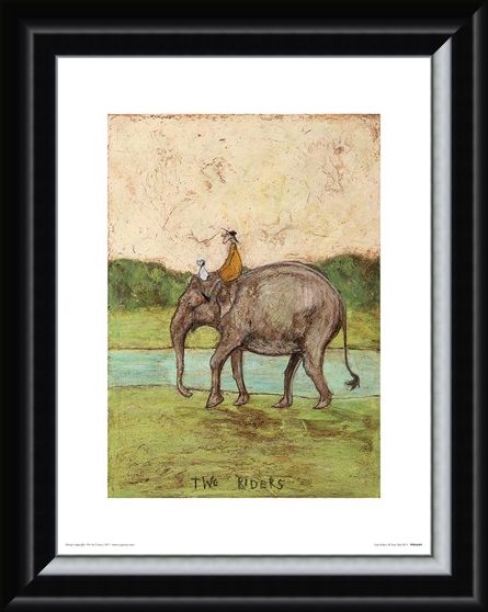 Framed Framed Two Riders - Sam Toft
