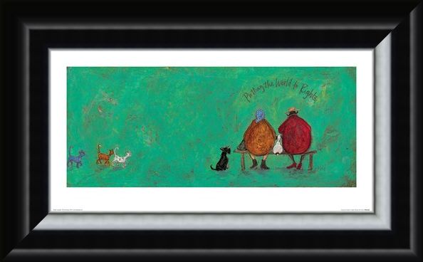 Framed Framed Putting the World to Rights - Sam Toft