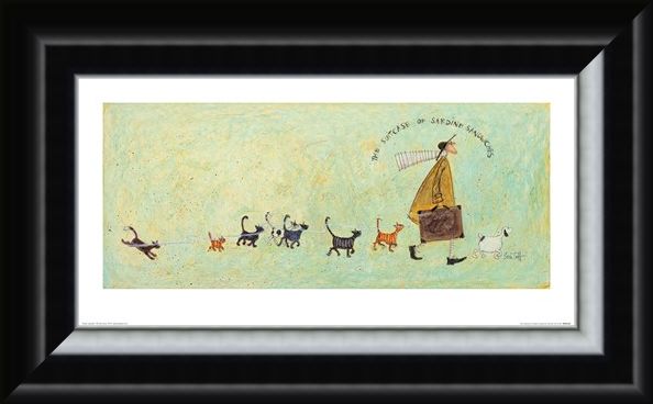 Framed Framed The Suitcase of Sardine Sandwiches - Sam Toft
