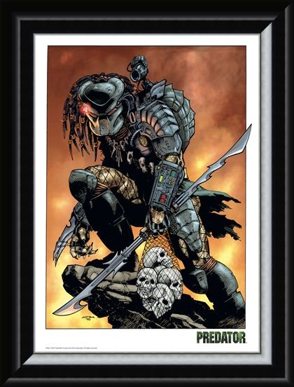Framed Framed Rock - Predator