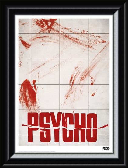 Framed Framed Limted Edition Psycho - Alfred Hitchcock