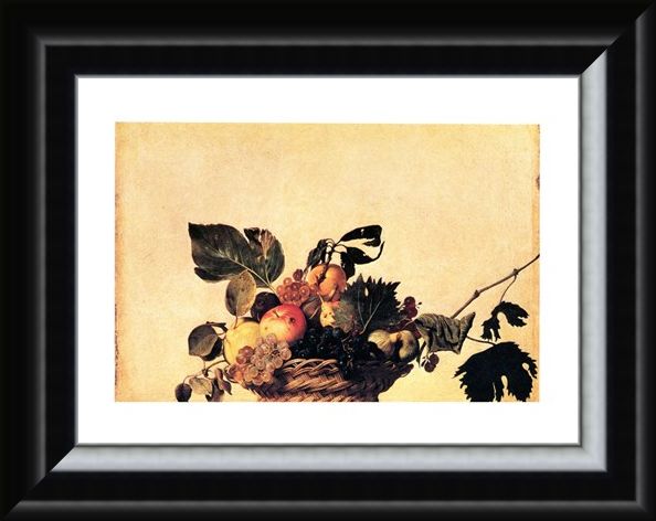 Framed Framed Cesto Di Frutta - Caravaggio