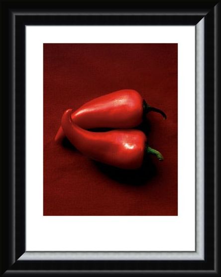 Framed Framed Chillies - Gus Filgate