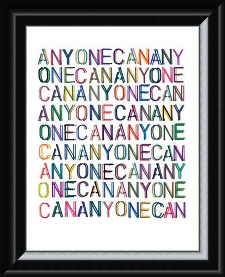 Framed Framed Any One Can - Tate Sisters