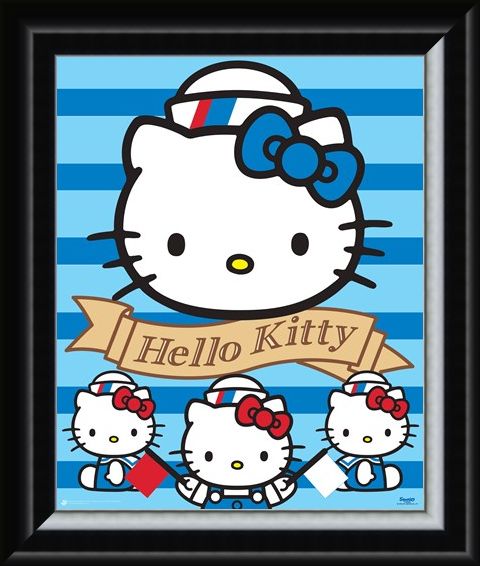 Framed Framed Ahoy There! - Hello Kitty