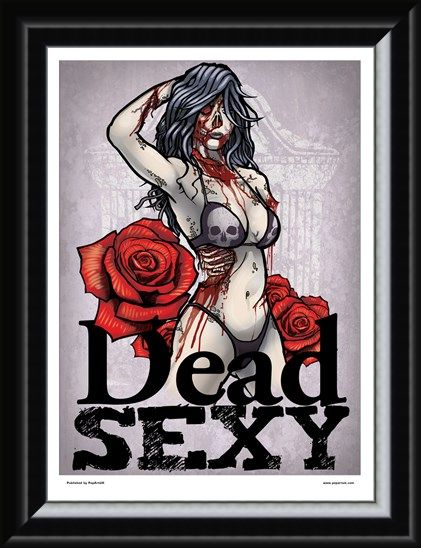 Framed Framed Dead Sexy Mini Poster - Seduction