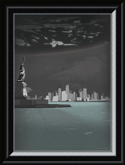 Framed Framed Your Liberty Is At Stake - Inspired By Independence Day