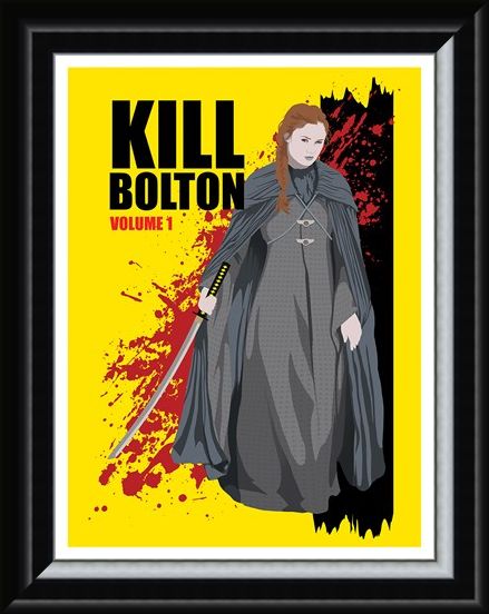 Framed Framed Sansa Stark's Revenge - Kill Bolton