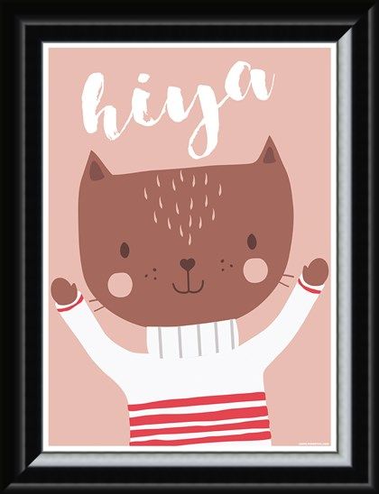 Framed Framed A Fabulous Feline - Hiya!