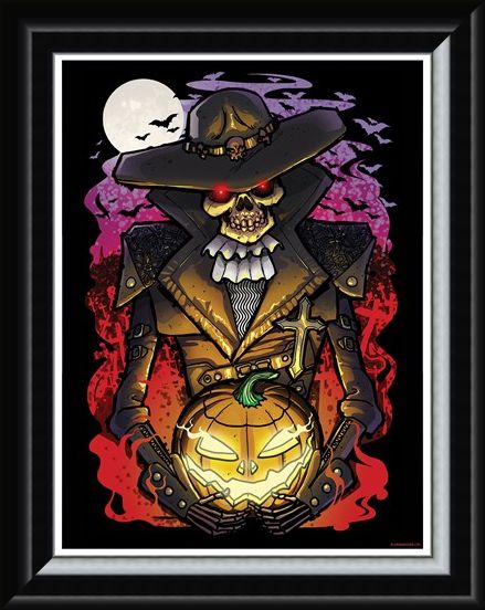 Framed Framed Undead Walker - Halloween