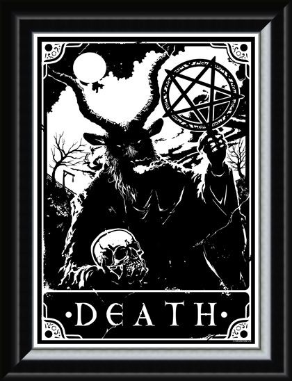 Framed Framed Death - Deadly Tarot