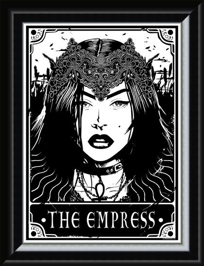 Framed Framed The Empress - Deadly Tarot
