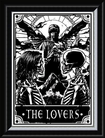 Framed Framed The Lovers - Deadly Tarot