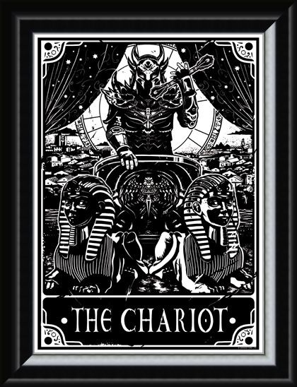 Framed Framed The Chariot - Deadly Tarot