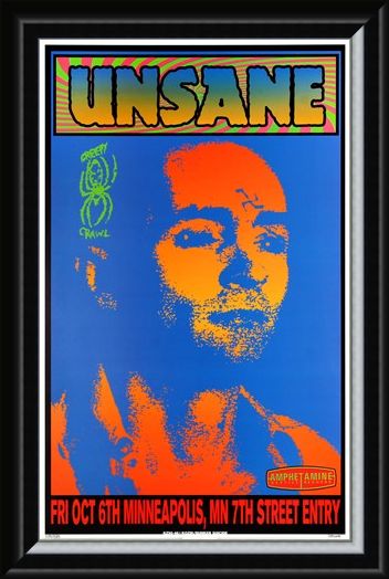 Framed Framed Unsane - Frank Kozik