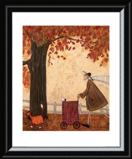 Framed Framed Following The Pumpkin - Sam Toft