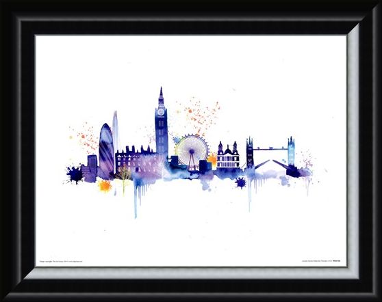 Framed Framed London Skyline - Summer Thornton
