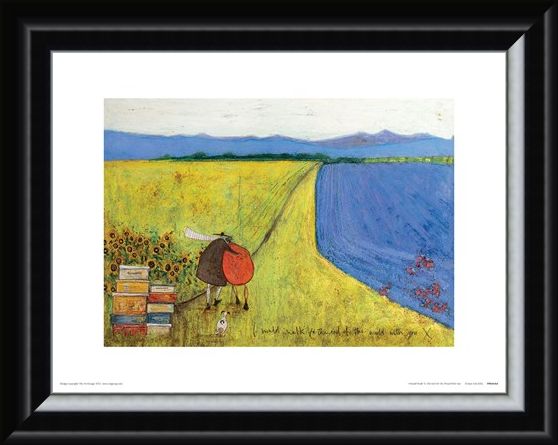 Framed Framed I Would Walk To The End Of The World With You - Sam Toft