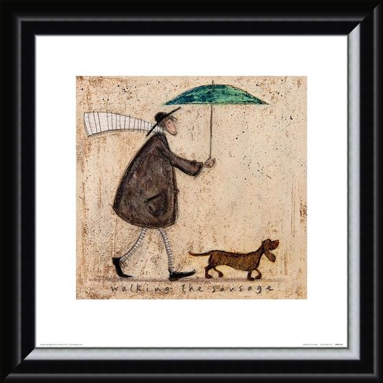 Framed Framed Walking The Sausage - Sam Toft