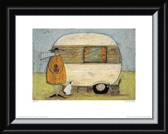 Framed Framed Home From Home - Sam Toft