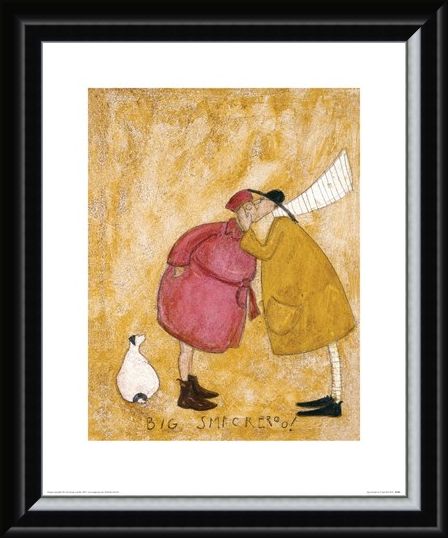 Framed Framed Big Smackeroo! - Sam Toft