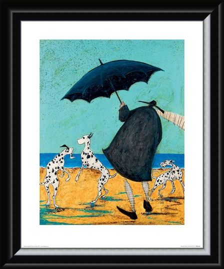Framed Framed On Jack's Beach - Sam Toft