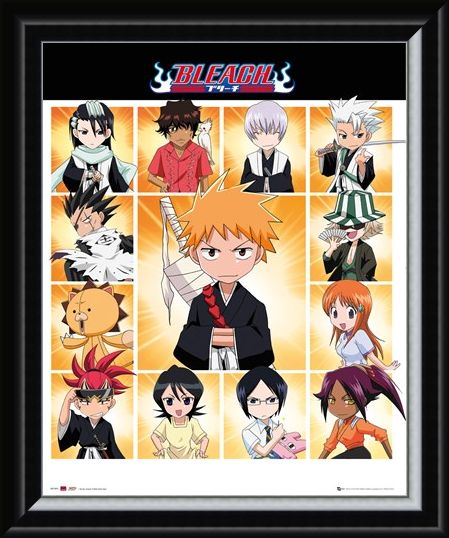 Framed Framed Chibi Characters - Bleach
