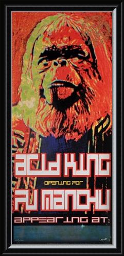 Framed Framed Acid King / Fu Manchu - Frank Kozik