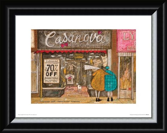 Framed Framed Picking Out Something Special - Sam Toft