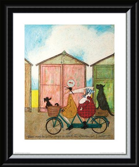 Framed Framed There may be Better Ways to Spend an Afternoon - Sam Toft