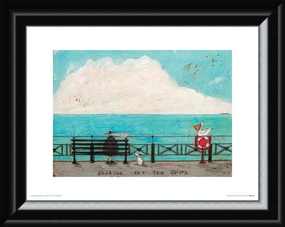 Framed Framed Sharing Out The Chips - Sam Toft