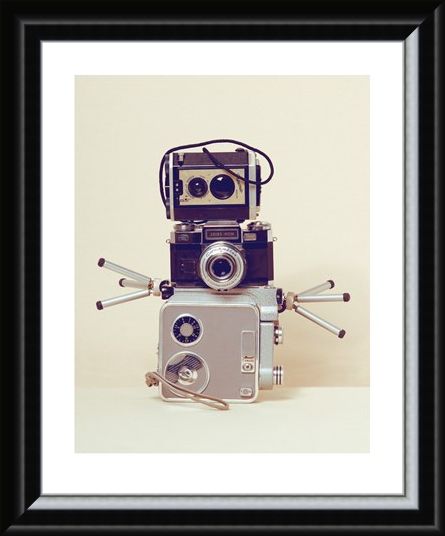 Framed Framed Robot Hands - Ian Winstanley