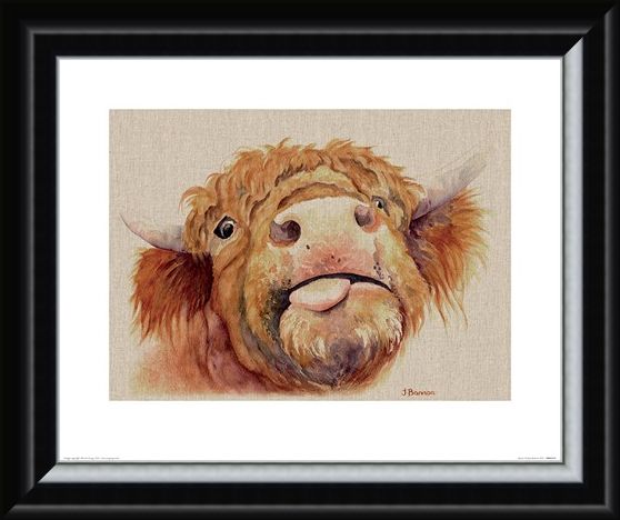 Framed Framed Baxter - Jane Bannon