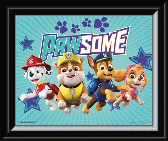 Framed Framed Pawsome - Paw Patrol