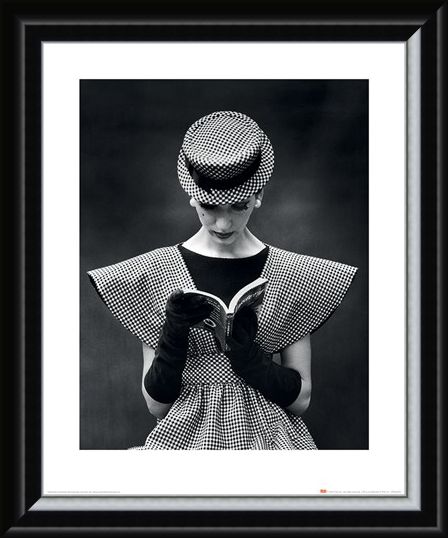 Framed Framed Wide Shoulder Fashion 1959 - Time Life