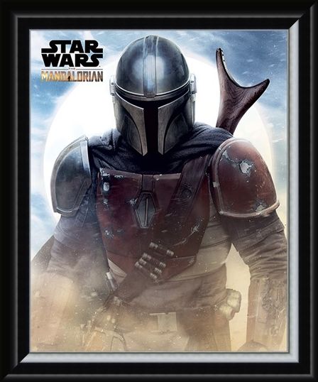 Framed Framed Sand - Star Wars: The Mandalorian
